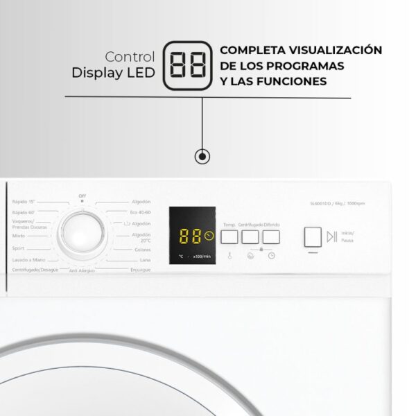 Lavadora Svan SL6001DD - Imagen 3