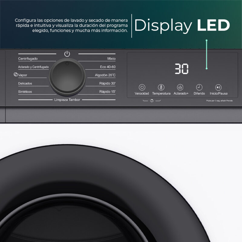 Lavadora Svan SL6203AIDV - Imagen 3