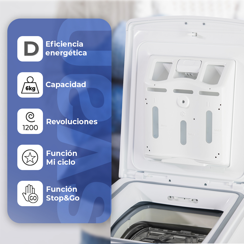 Lavadora Svan Carga Superior SLCS6201C - Imagen 3