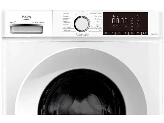 Lavadora Beko B1XW862WSPT - Imagen 3